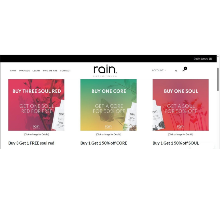 Akcije iz Raina za Soul, Red i Core