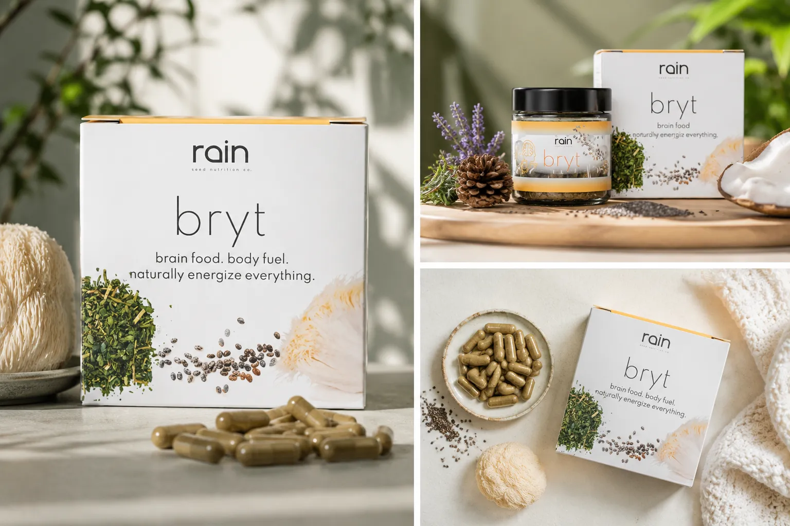 Rain BRYT nootropik za pamćenje, fokus i stabilnu mentalnu energiju